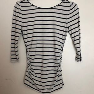 White House black market striped shirt